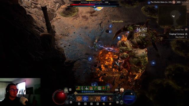 Diablo 4 - DURIEL 1st try - METEOR SORC смотреть онлайн