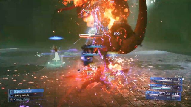 Destroying Abzu (No Damage) On Hard Mode (Final Fantasy 7 Remake) смотреть онлайн