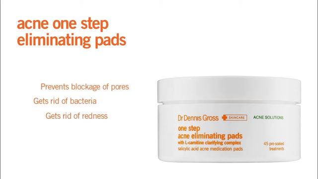 Dr. Dennis Gross One Step Acne Eliminating Pads | LovelySkin смотреть онлайн