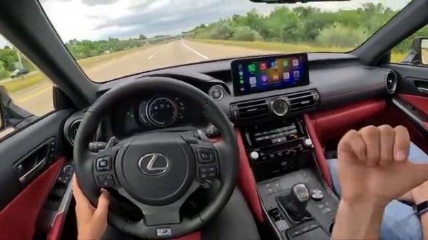 2023 Lexus IS 500 F Sport Performance - POV Driving Impressions