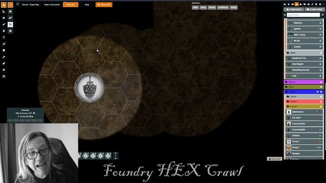 Foundry VTT Tip #23: Hex Crawl смотреть онлайн