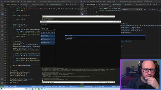 road to PONG: setting up IMGUI, SDL, and OpenGL. смотреть онлайн