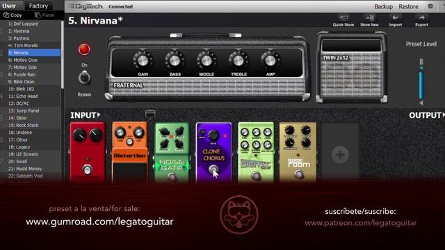 DIGITECH RP360! Nirvana - Come As You Are... EN ESPAÑOL! смотреть онлайн