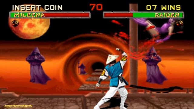 Mortal Kombat 2 Raiden Gameplay Playthrough смотреть онлайн