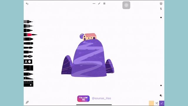 :::Drawing on ipad with Tayasui Sketches #65::: смотреть онлайн