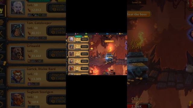 THIS IDLE CLICKER IS CRAZY?! Dungeon Crusher: Soul Hunters - Passive Clicker Game смотреть онлайн