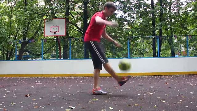 Обучение футбольному трюку вокруг света (ATW)