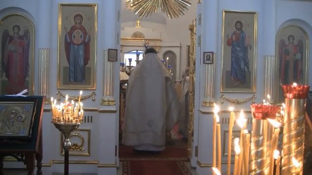 Рождество Христово. Праздничная Литургия в Храме Рождества Христова с.Сенино 07 января 2016 года смотреть онлайн