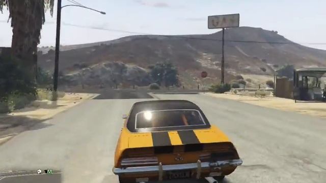 Grand Theft Auto V Chevrolet Camaro SS 350 1969 смотреть онлайн