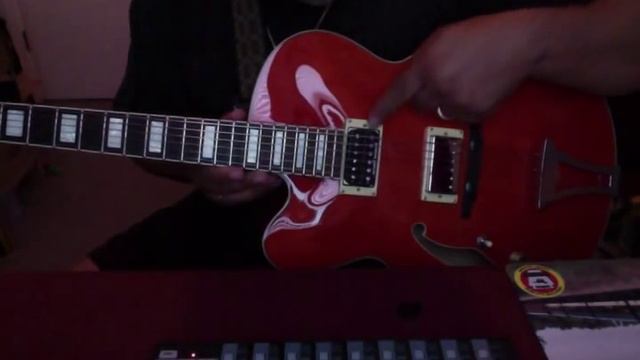 Ibanez AF75 with A Seymour Duncan Jazz 2 in the neck смотреть онлайн