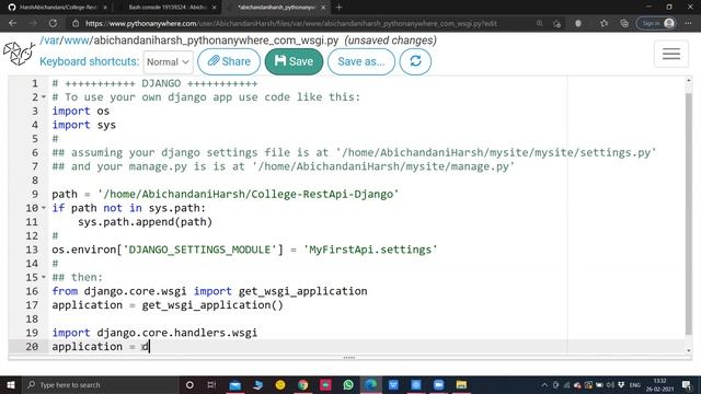 6 Full Django Deployment on Pythonanywhere com смотреть онлайн