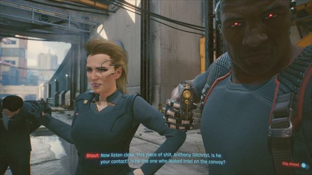 Cyberpunk 2077 Meredith Stout The Pickup смотреть онлайн