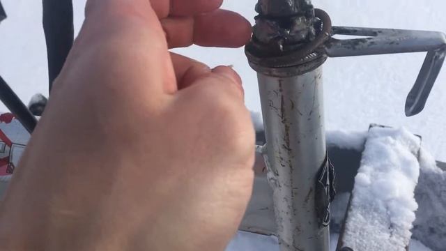 Мото буксировщик толкач самодельный Обзор !из старенькой заднеприводной Райды смотреть онлайн