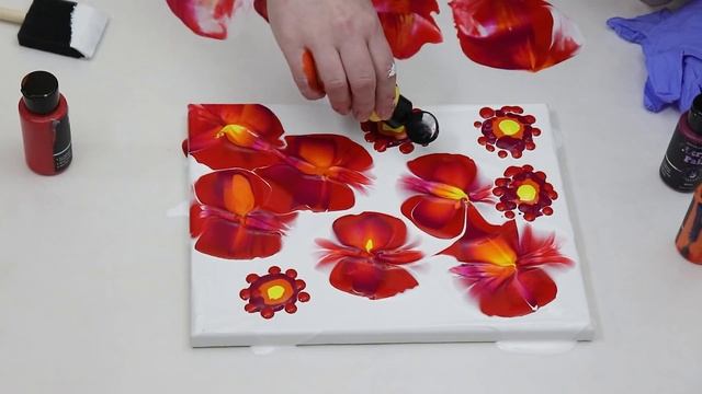 (568) Colorful Balloon Dip Technique with Acrylic Pour! смотреть онлайн
