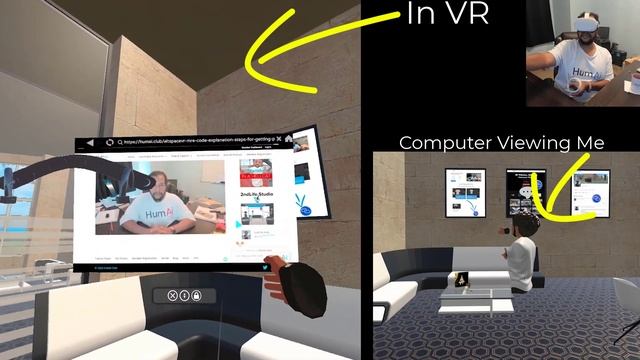 How to use the AltspaceVR Link Button with Examples for VR and Computer смотреть онлайн