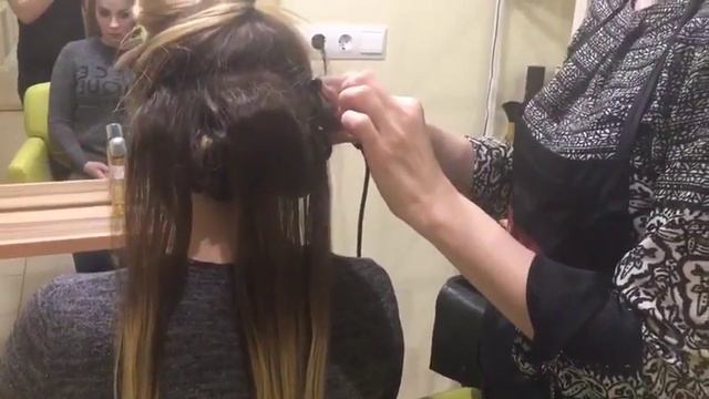 Вечерняя прическа в Familia смотреть онлайн