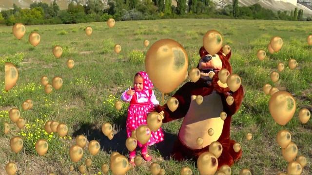 Веселые детские песенки Маша и Мишка веселятся смотреть онлайн