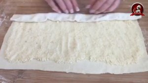 Армянская ГАТА | Как приготовить армянскую гату из слоеного теста | Быстро и невероятно вкусно!