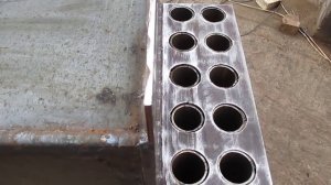 Делаем твердотопливный котел своими руками.Железяка 6 мм )