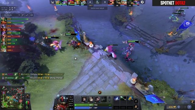 EG vs Azure Ray Game 1 | Bo2 | Group Stage Bali Major 2023 DPC Summer Tour | Spotnet Dota 2 смотреть онлайн