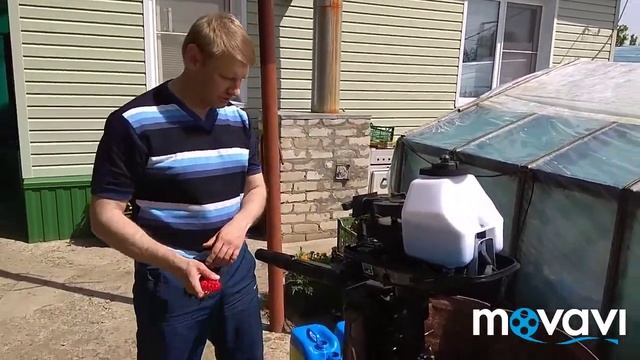 Первый запуск мотора Hangkai 6 смотреть онлайн