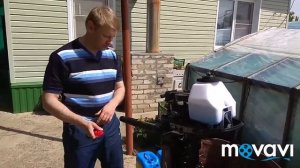 Первый запуск мотора Hangkai 6