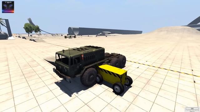 BeamNG - BTR 80 vs MAZ 537 - Crash Tests & Challenges смотреть онлайн
