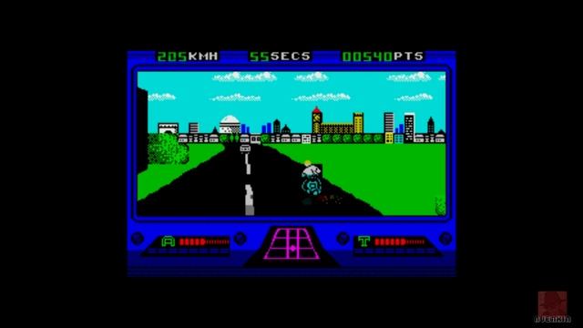 Outrun Europa Re-Imagined : Mod from 2013 - on the ZX Spectrum 128K !! with Commentary смотреть онлайн