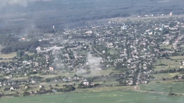 Штурм Лимана. Удар ТОСом по складу боеприпасов.MOV смотреть онлайн