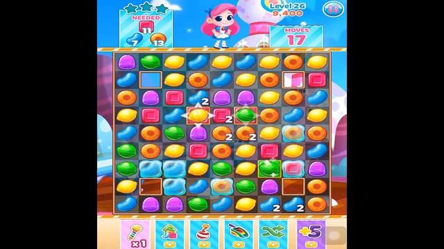 Candy Blast Mania - Level 26 Walkthrough Guide смотреть онлайн