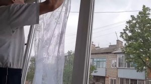 Занавешиваем окна БЕЗ КАРНИЗА!