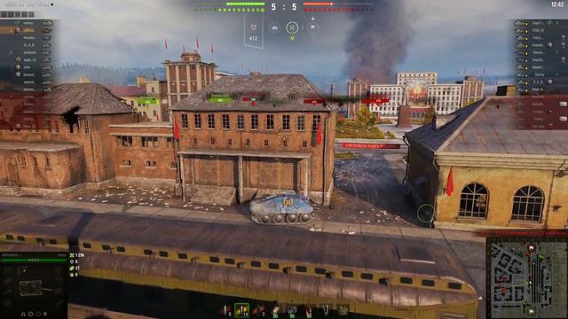 World Of Tanks. Злой Hetzer жжет. Карта : Энск. Мастер. 2,7К урона. смотреть онлайн
