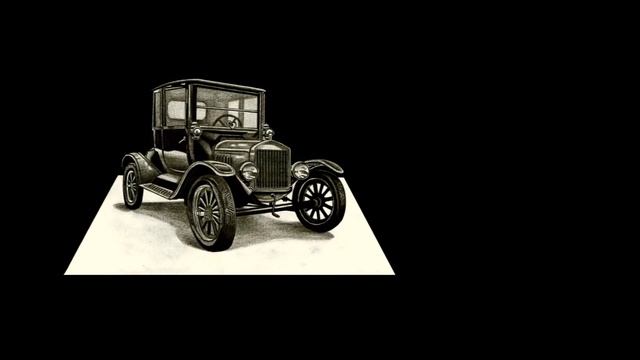 How to Draw a Classic Car - 3D Art смотреть онлайн