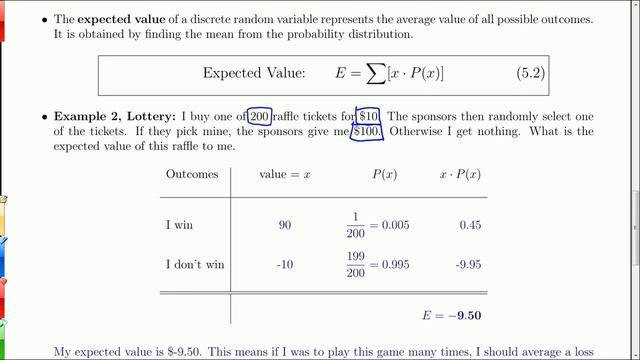 Chapter 5.1: Discrete Random Variables and Probability Distributions смотреть онлайн