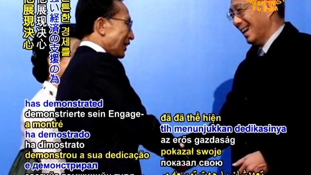 Birthdays of Presidents Shrimati Pratibha Devisingh Patil and Lee Myung bak смотреть онлайн