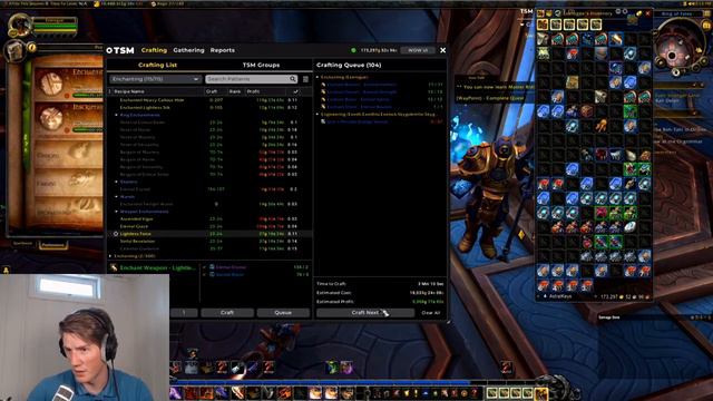 Simple Tradeskillmaster Tips - Crafting Queues done easy смотреть онлайн