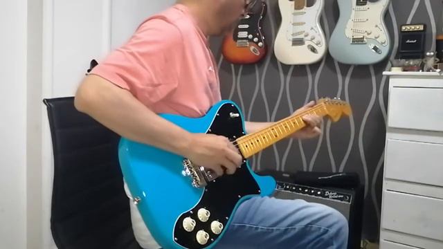 Fender Telecaster deluxe american professional II Dirty blues смотреть онлайн