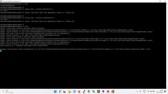 How to access Apache Hive in Development VM | Big Data | Part 10 | DataMaking Software | DMS смотреть онлайн