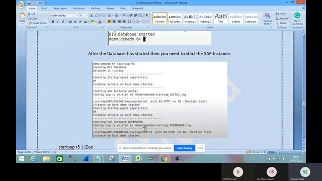 How to Start / Stop SAP Instances in Windows / Linux / Unix #sapbasis #saptutorial #learning смотреть онлайн
