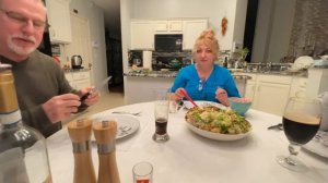 Наш первый ужин у Натальи Фальконе #натальяфальконе