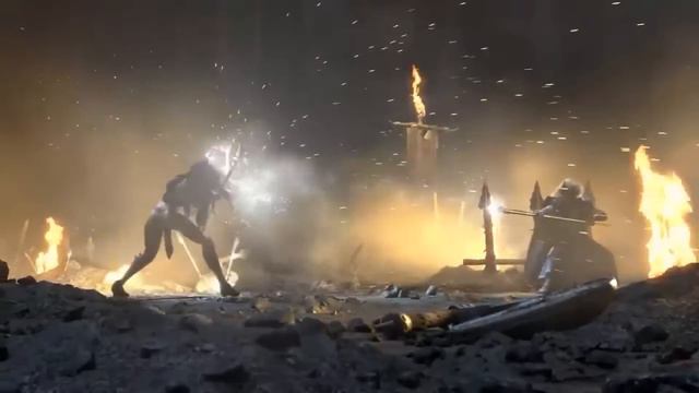 WARHAMMER Elves Destroy Chaos Champion Fight Scene (2023) смотреть онлайн