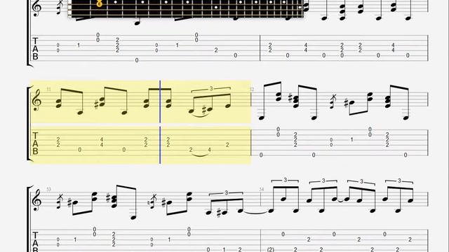 Clapton, Eric Got You On My Mind GUITAR 1 TAB смотреть онлайн