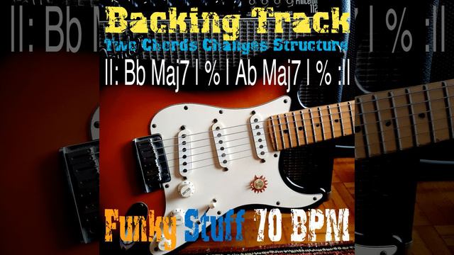 Backing Track Two Chords Changes Structure Bb Maj7 Ab Maj7 смотреть онлайн