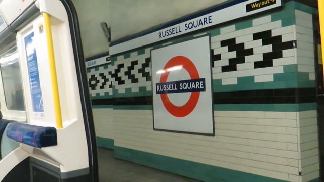 London Underground Piccadilly Line Journey | Kings Cross St Pancras To Holborn