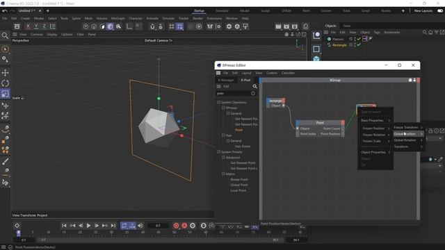 How to use the Point node in Xpresso in Cinema 4D 2023 @MaxonVFX смотреть онлайн