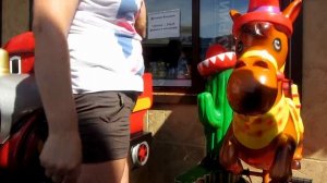 Детские качалки Паравозик и Самолётик, Осёл не канает!