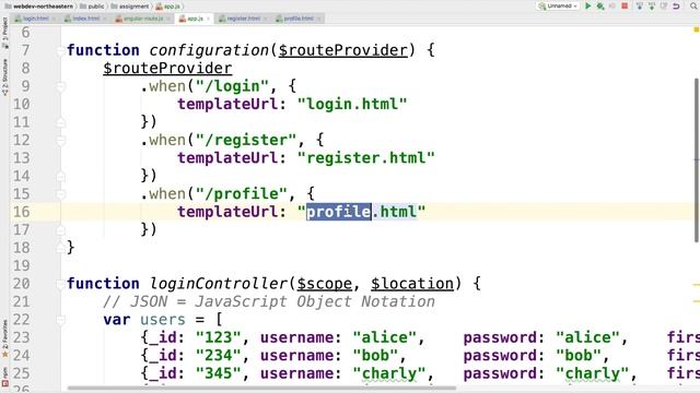 3.9 navigating between views with angular location in MEAN app webdev summer 2 2017 смотреть онлайн