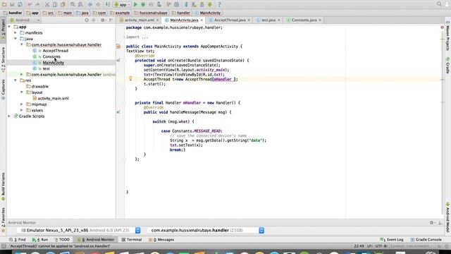 android handler شرح | android 115 دورة اندرويد смотреть онлайн
