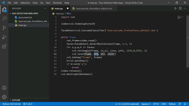 Part 01: Real Time FACE Detection Web Apps l Flask Opencv & Python | KNOWLEDGE DOCTOR | Mishu Dhar смотреть онлайн