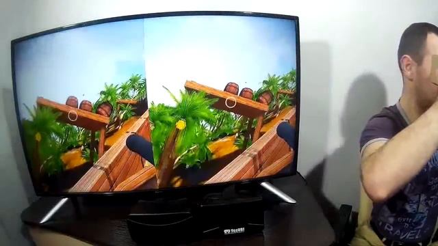 #41 Американские горки с пушкой. Android, iPhone, Oculus Rift! Обзор VR игры виртуальной реальности смотреть онлайн